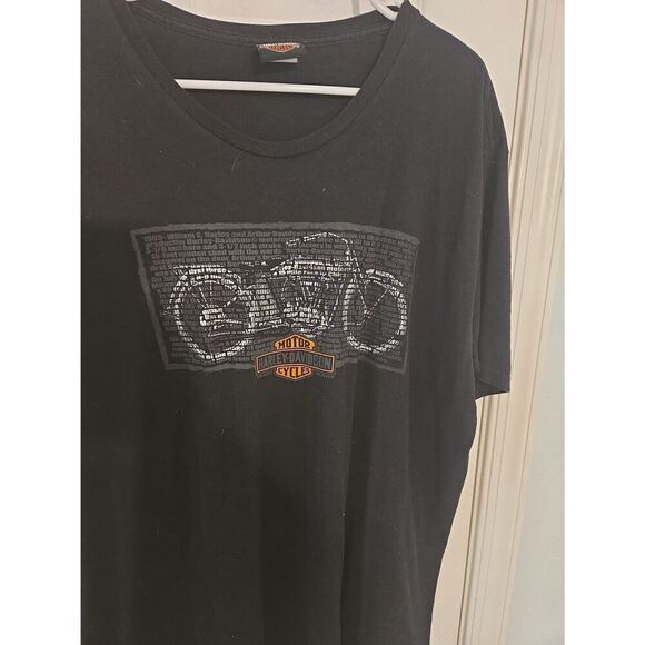 2xl tshirt harley davidson mens - Picture 4 of 5